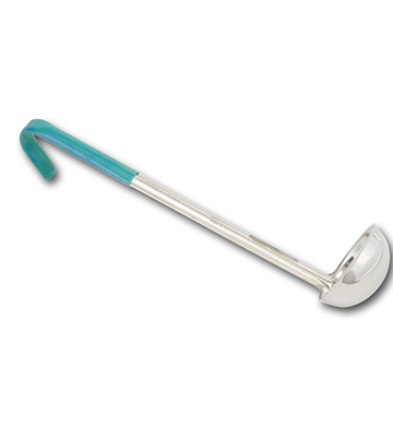 Color Coded Teal Handled Ladle .5 Oz.