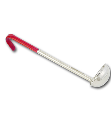 Color Coded Red Handled Ladle 2 Oz.