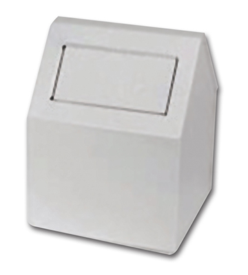 081183 Metal 2-Sided Sanitary Waste Bin