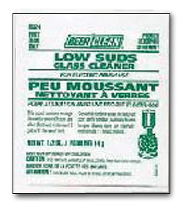 081213 Low Suds Glass Cleaner Packets