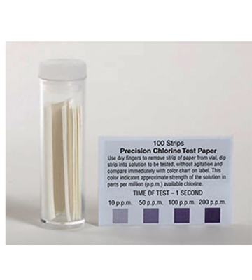 081215 Chlorine Test Strips