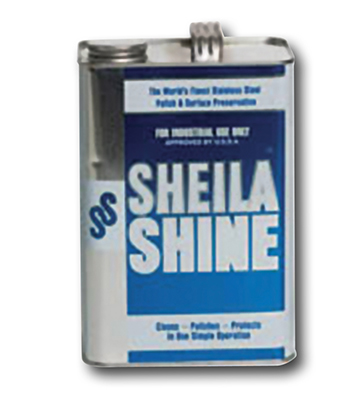 081230 SHEILA Sine Stainless Steel & Formica Polish 1 Gal.