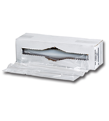 Clear Utility Tear-Off Poly Bags 10" x 14"