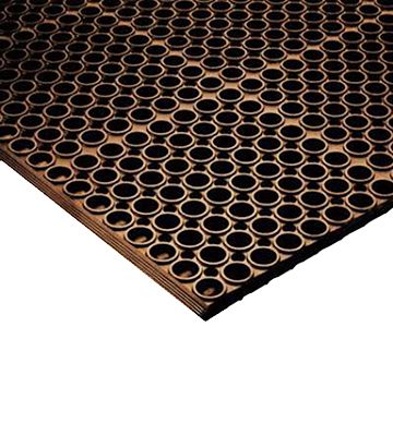 Brown Grease Proof Rubber Matt 39"L x 29"W