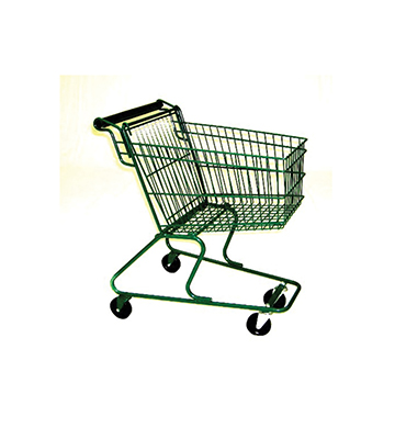 Forest Green Baby Shopping Cart 22"L x 14"W x 25"H
