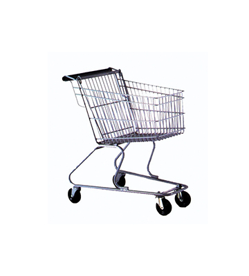 Gray Baby Shopping Cart 22"L x 14"W x 25"H