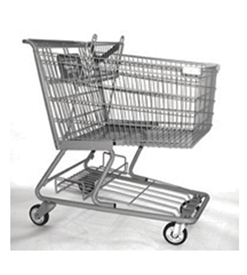 Shopping Cart 39"L x 23.625"W x 42.375"H