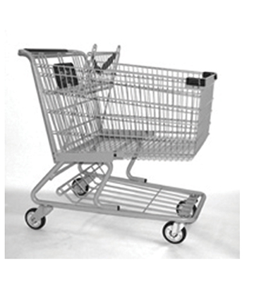 Shopping Cart 38"L x 23.625"W x 39"H