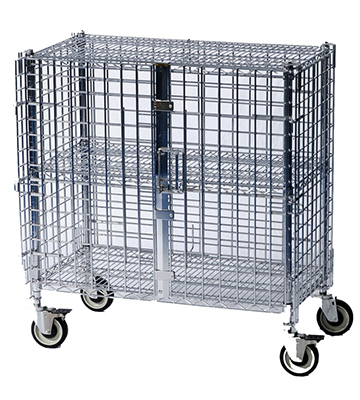 Mobile Mini Security Cart 36"L x 18"W x 40"H