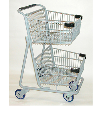 Shopping Cart 27.25"L x 24.375"W x 39.5"H