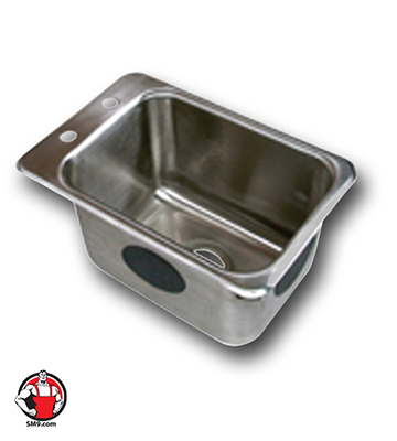 Drop-In Sink with Sound Reduction 18"L x 12"W x 9"D