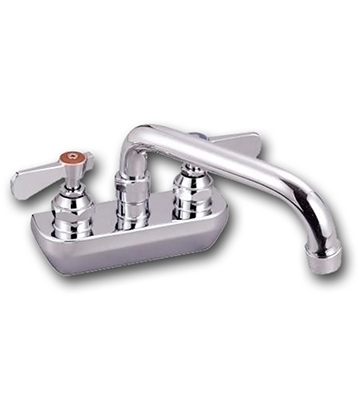 Wall Mount Solid Cast Body Faucet 6" Swing Spout
