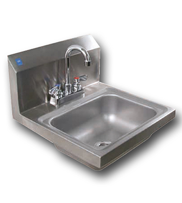 Deck Mount Hand Sink 17"L x 17"W x 13"H