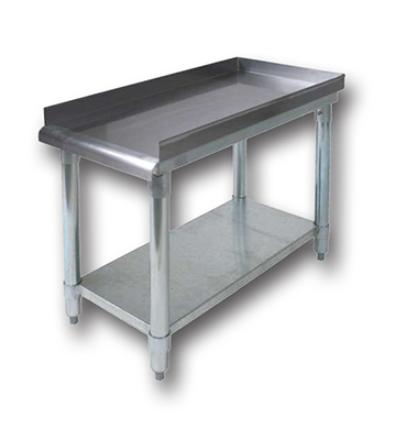 Stainless Steel Equipment Stand 30"L x 15"W x 25"H