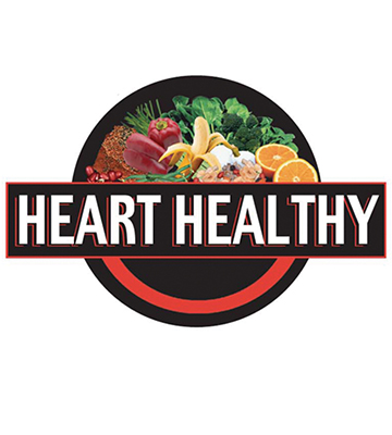 HEART HEALTHY Produce 3-D Photo Street Sign 20"L x 13.5"H