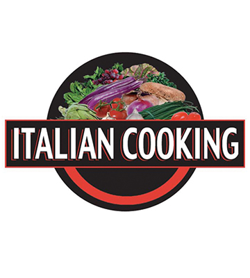 ITALIAN COOKING Produce 3-D Photo Street Sign 20"L x 13.5"H