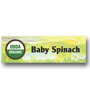 Produce USDA Organic Tag Name Set 4"L x 1.25"H