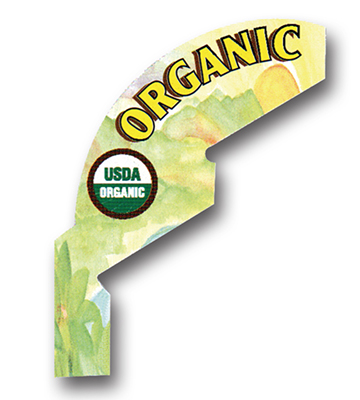 Produce USDA Organic Tiered Case Dividers 24.75"W x 27.75"H