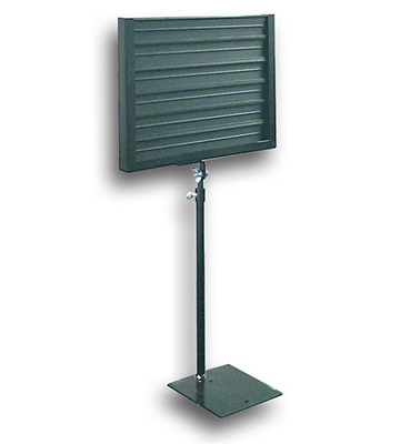 Telescopic Tilting Sign Holder 6-Track 11"W x 40"H