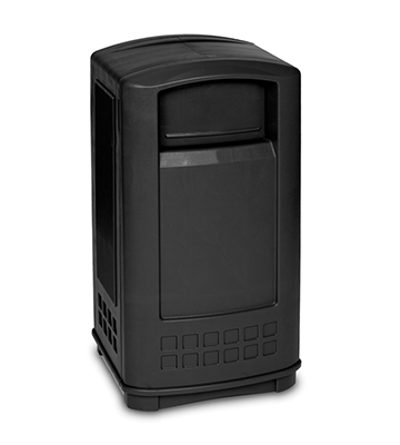 Outdoor Trash Container  21.4"L x 20.3"W x 41.1"H