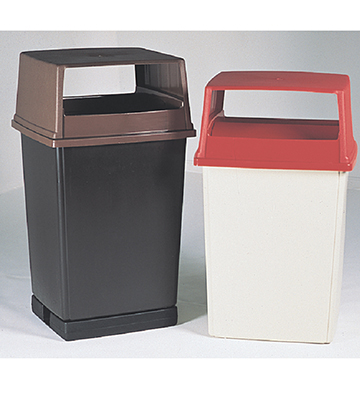 Large Capacity Trash Container 25"L x 22"W x 31"H