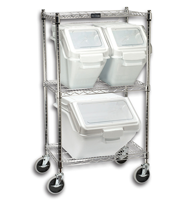 Food Storage Cart 18"L x 26"W x 47.75"H