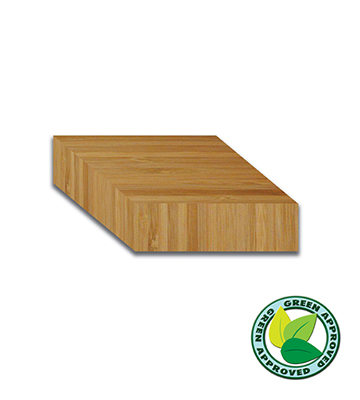 Square Bamboo Riser 12"L x 12"W x 3"H