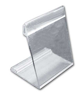 Clear Two-Way Tag Easel 2"L x 2.625"W x 3.5"H