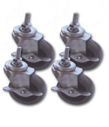 Set 3" Locking Casters