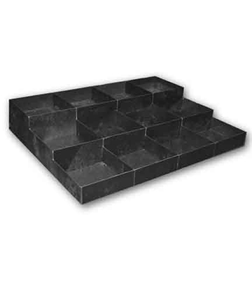 3-Step 12-Section ABS Tray 48"L x 36"W x 6"H
