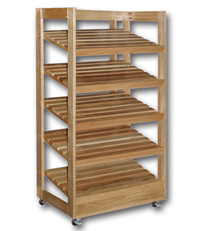 5-Shelf Bakery Bread Rack 30"L x 20"W x 55"H