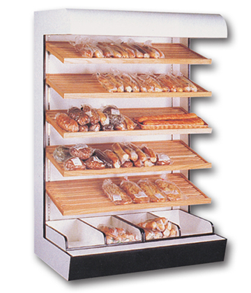 Illuminated Bakery Display 61"L x 30"W x 82"H