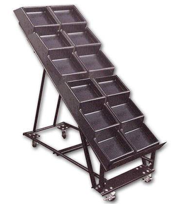 ABS 6-Step Riser for Item 31430  19"L x 48"H