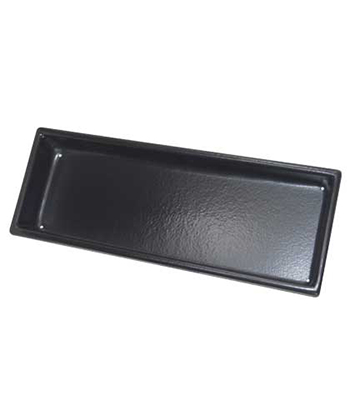 ABS Seafood Pan with Drain Holes 21.5"L x 8"W x 2"H