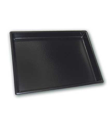 ABS Seafood Pan with Drain Holes 21.5"L x 16"W x 2"H