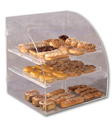 Acrylic Countertop Pastry Case 13"L x 15"W x 16"H