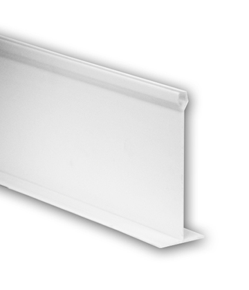 White T-Base Divider 30"L x 3.5"H