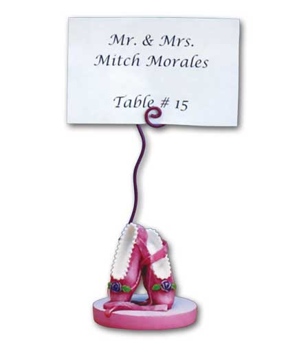 Ballet Shoes Tag Holder 3.5"H