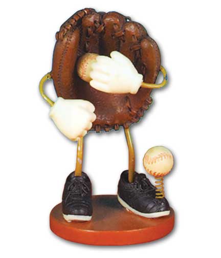 Baseball Glove Tag Holder 3"H