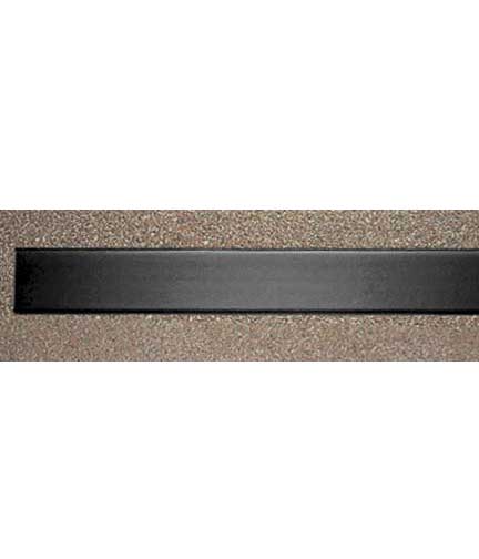 Black Plastic Price Channel 1.25"W x 48"L