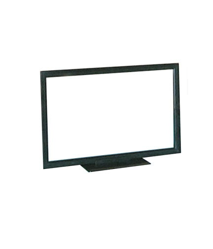 Black Innovative Sign Frame with Flat Base 11"L x 7"H
