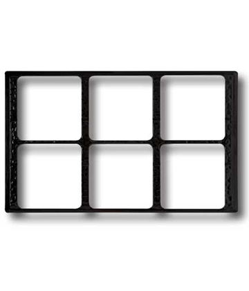 Buffet Full Size Tile with Six Cut-outs for item 080414, 080415