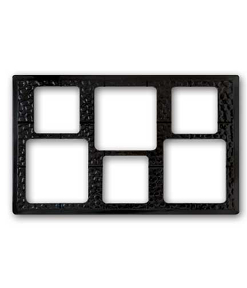 Buffet Drop-in Pre-cut Tile with 6 Cut-outs for Items 080450, 080415, 080414
