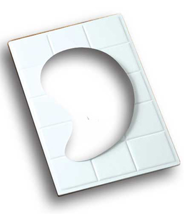 Buffet Drop-in Full Size Tile Precut for Ying Yang Bowl item 082225