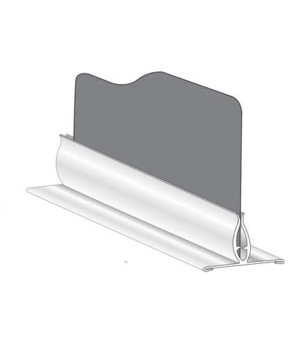 Case Divider Sign Holder 24"L