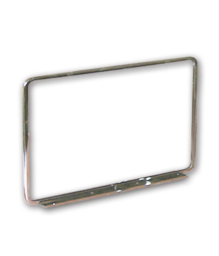 Chrome Sign Frame with Felt Base 7"L x 5.5"H