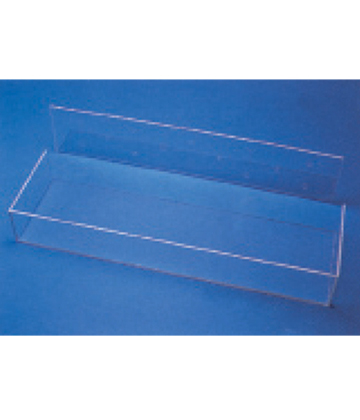 Clear Acrylic Boxed Ends Divider 30"L x 9"W x 4"H