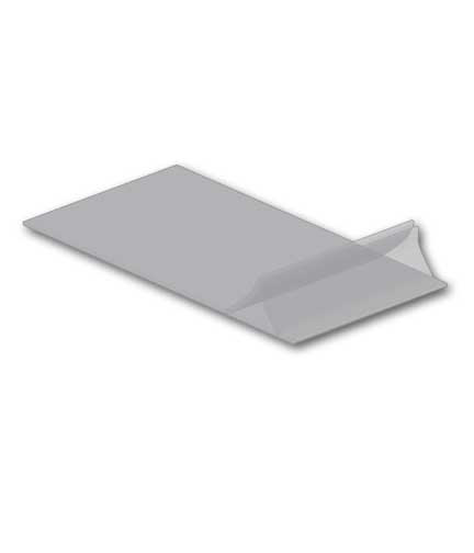Clear Plastic Tag Holder Short