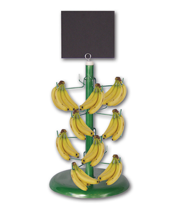 Countertop Banana Tree with Round Metal Base 12" Dia. x 24"H