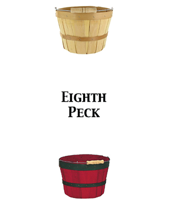 One-Eighth Peck Basket